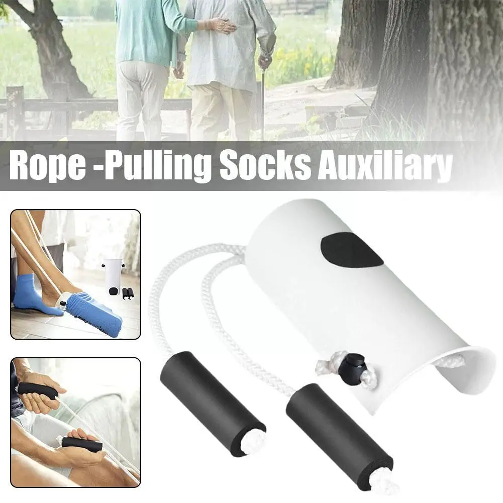 Waist-Free Drawstring Stocking Aid Elderly Pregnant Women Sock Wearing Machine Rehabilitation Device Health Assist For The F5I5