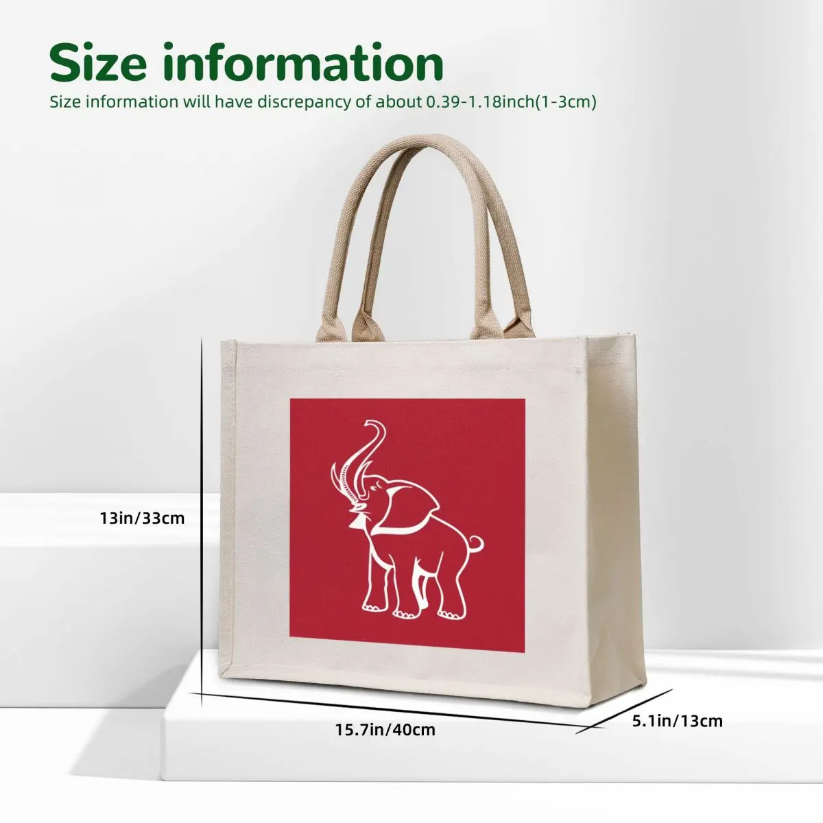 Delta Elephant Sigma Red Theta 2 Tote Bag Large bags for women shopping bag logo tote bag men
