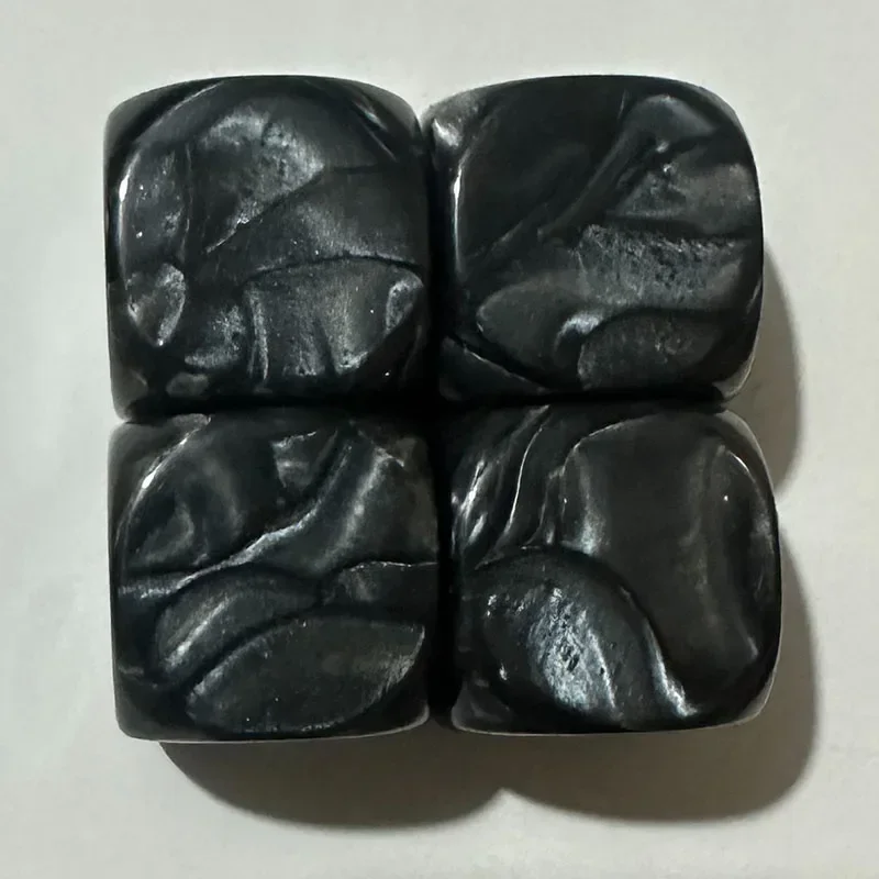 10pcs/set  Pearl Pattern Round Dice