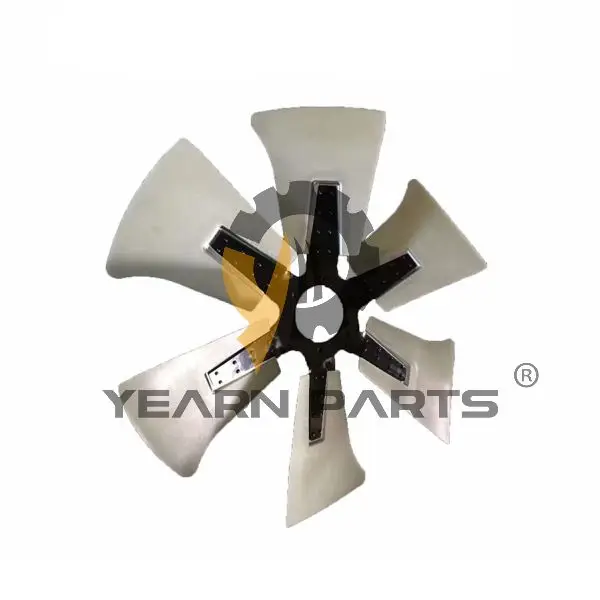 YearnParts ® Cooling Fan Blade 1136603690 for Hitachi Excavator ZX1800K-3 ZX450-3 ZX470H-3 ZX480LCK-3 ZX500LC-3 ZX520LCH-3