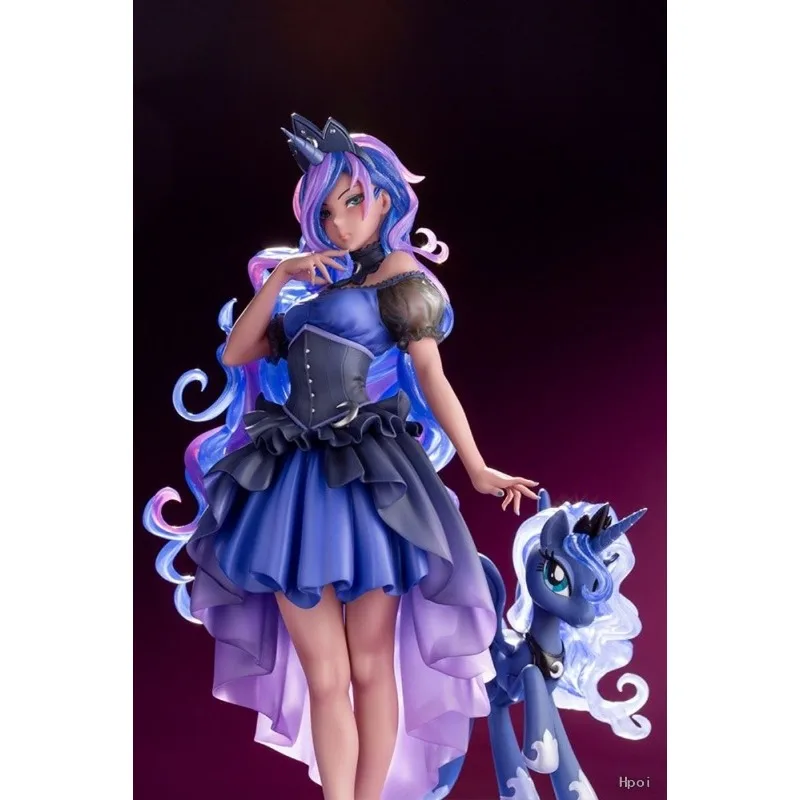 Original Kotobukiya My Little Pony Princess Luna Bishoujo Statue Action Figure, New Sealed Box, Classic Retro Collectible Figure
