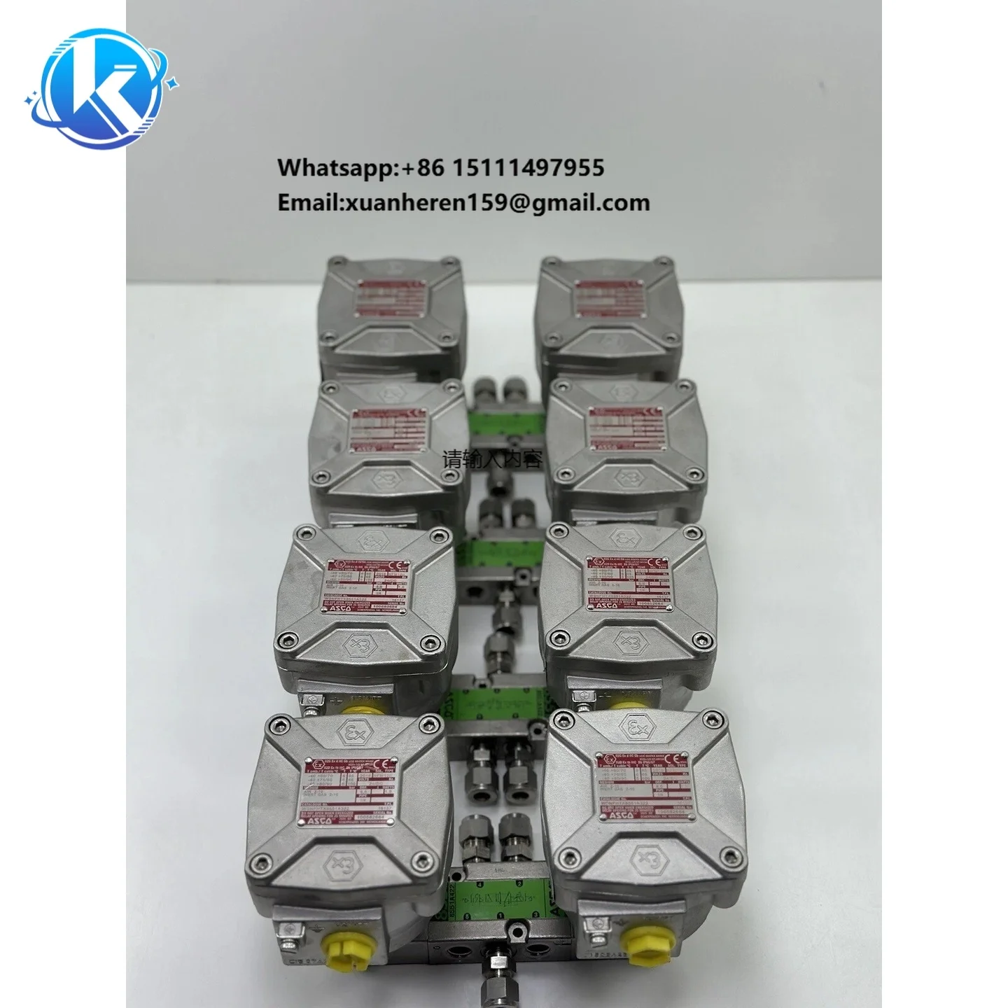 ORIGINAL SUPPLY WSNFHTX8551A322 SOLENOID VALVE PILOT OPERATED 24VDC NFM12II LOC#A107