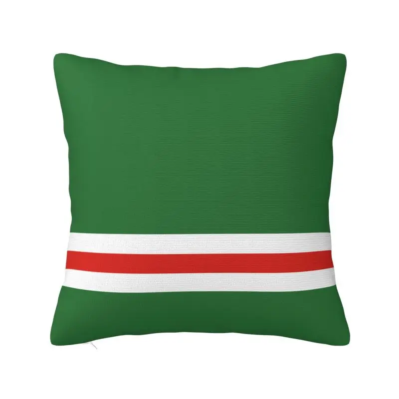 Flag Of Chechen Republic Of Ichkeria Nordic Throw Pillow Covers Home Decor Chair Cushion