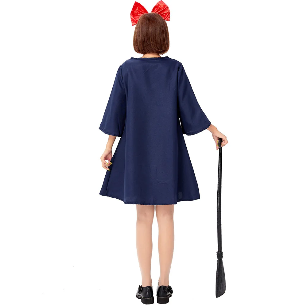 Kiki's Delivery Service Kiki Exported To Japan Halloween cosplay Costumes for Adults Kawaii Minimalist Japanese Witch Clothes