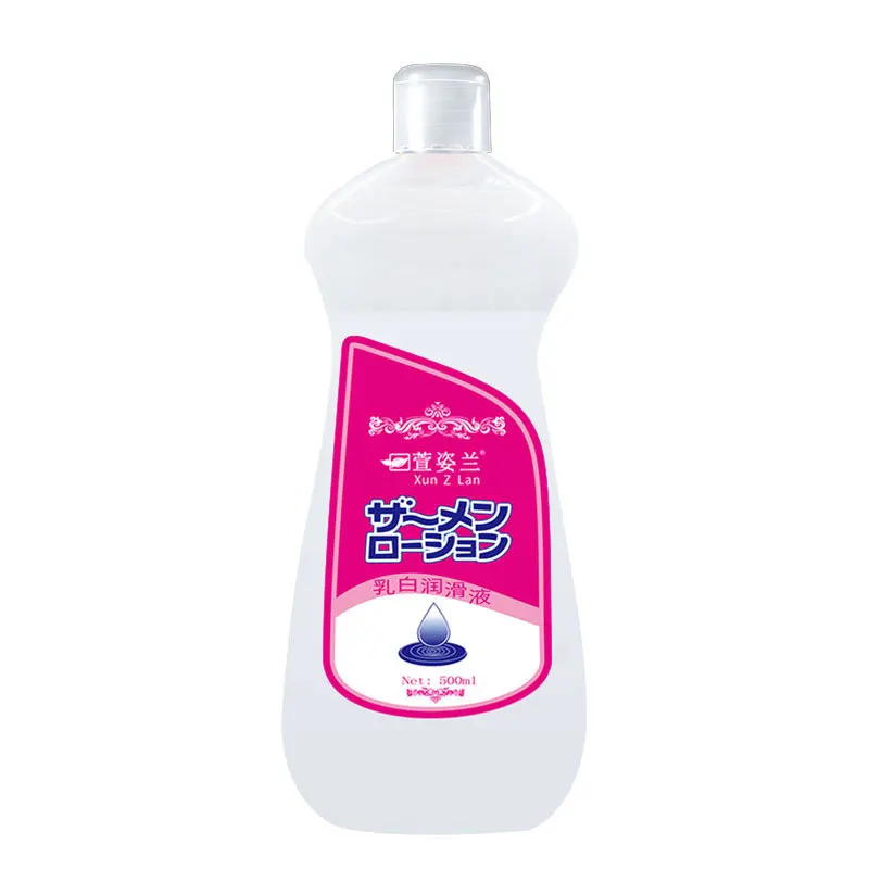 Japan AV Sex Lubricant 500ml Anal Lubricant Thick Water-based Sex Oil Vaginal Anal Lubricant Gel Sex Products For Adults lube