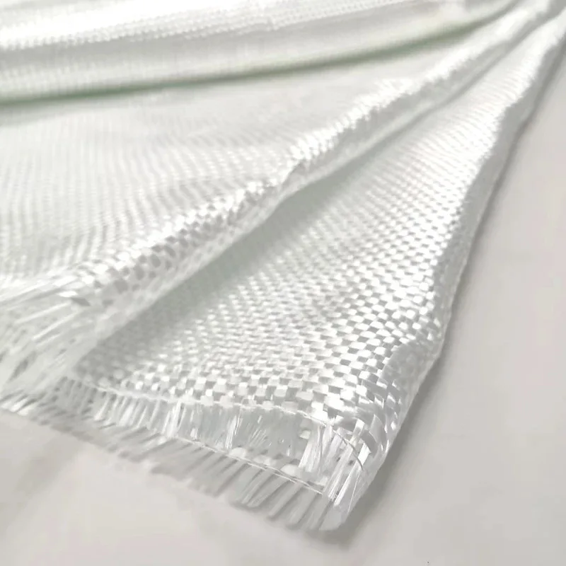 E-class 50-400gsm Glass Fiber Woven Fabric Tear Resistant Cut-resistant Reinforce Cloth 1m x 1m