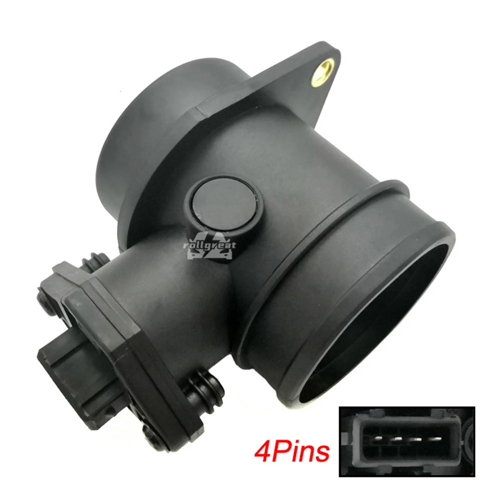 0 281 002 144 Mass Air Flow Meter MAF Sensor For Fiat Brava Marea For Vauxhall Opel Frontera 0281002144 46411675 High Quality