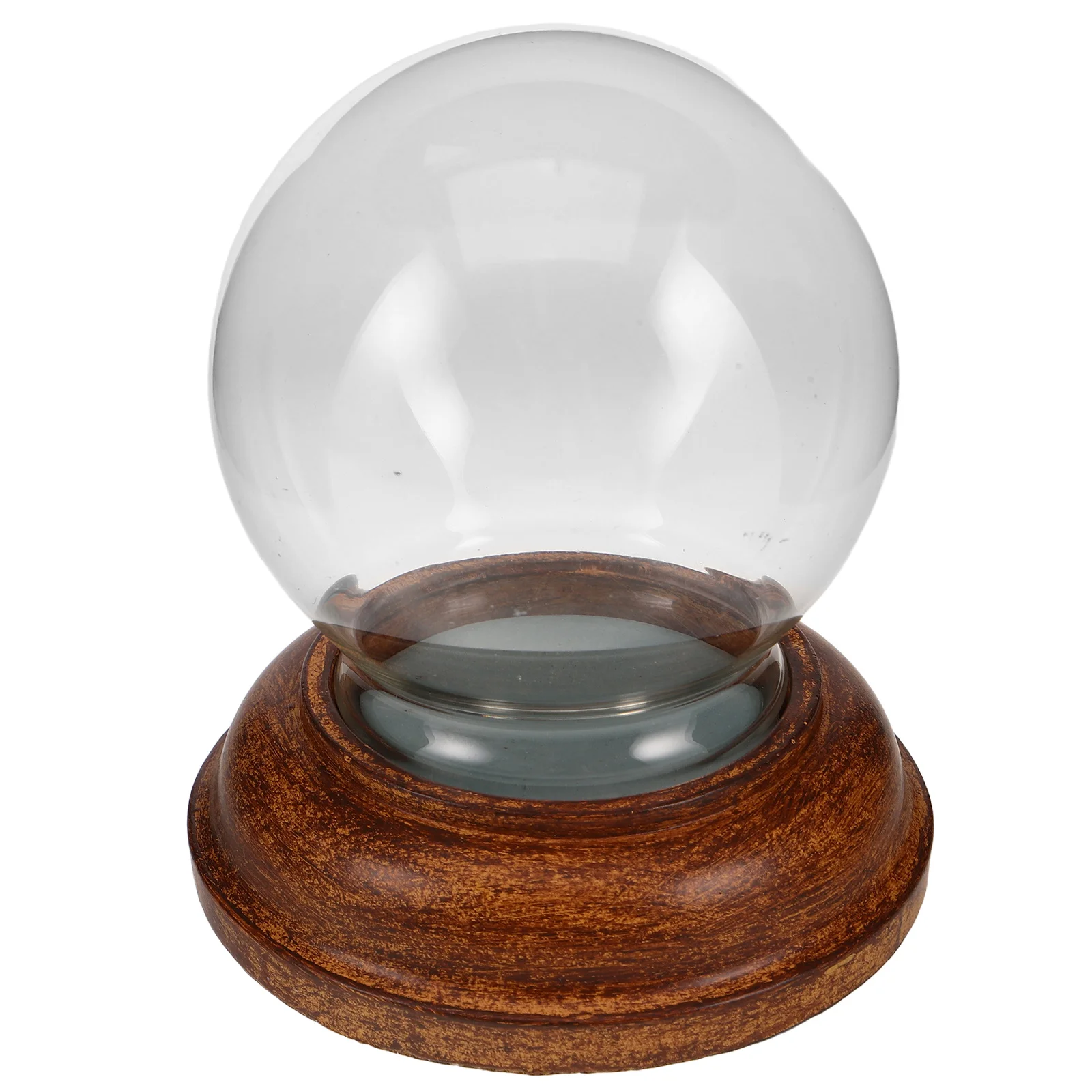 

DIY Snow Globe Kit Clear Glass Dome Display Case Build Your Own Snow Globe for Party Favors Holiday Decoration