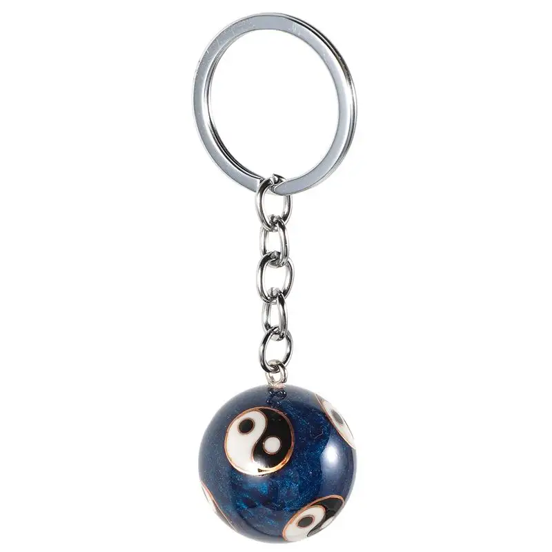 Craft Keychain Eight Diagrams Ball Key Ring Small Ball Keychain Small Eight Diagrams Decor