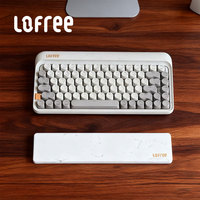Lofree Marble Ergonomic Wrist Rest Thick Cushioned Pad for Keyboard Typing Office Stylish Terrazzo Design Gaming Accessories