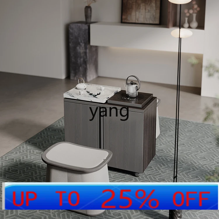 

Ltt marble solid wood coffee table side table living room home balcony small apartment multi-function