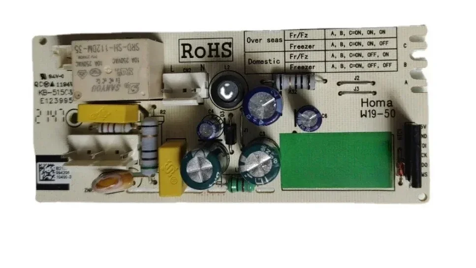 

New For Homa Refrigerator Control Board W19-50AB-ZY Circuit PCB W19-50 Fridge Motehrboard Freezer Parts