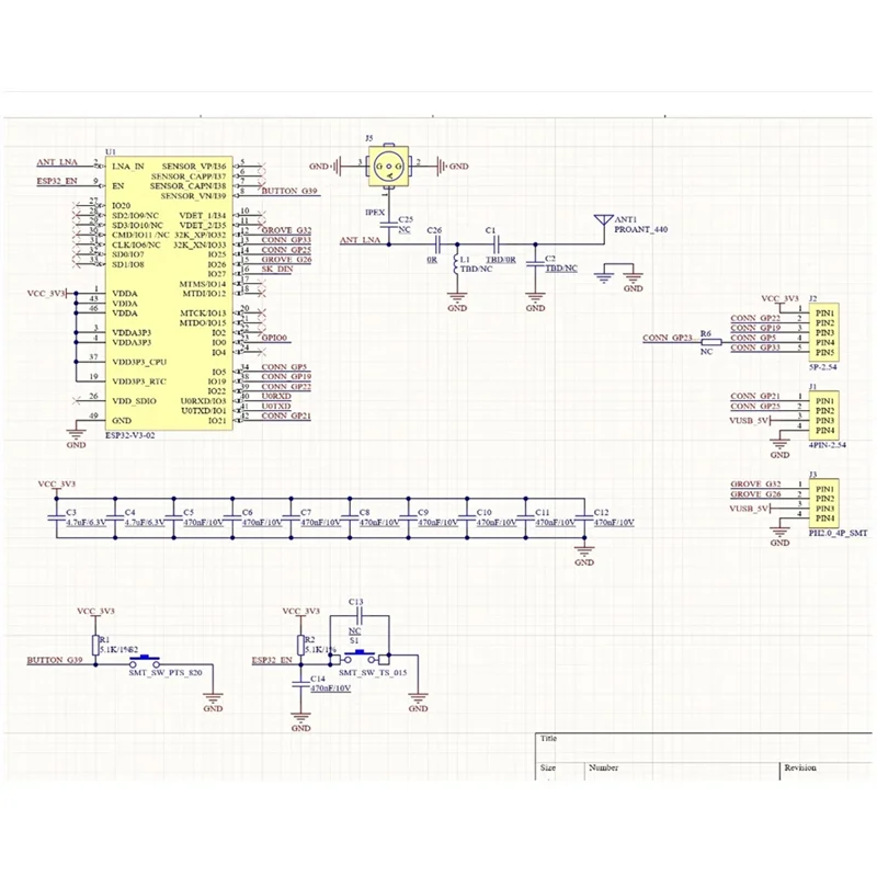

GROCE-Atomic Display Base Display Base Form5stack ATOM High-Definition Display Driver Base
