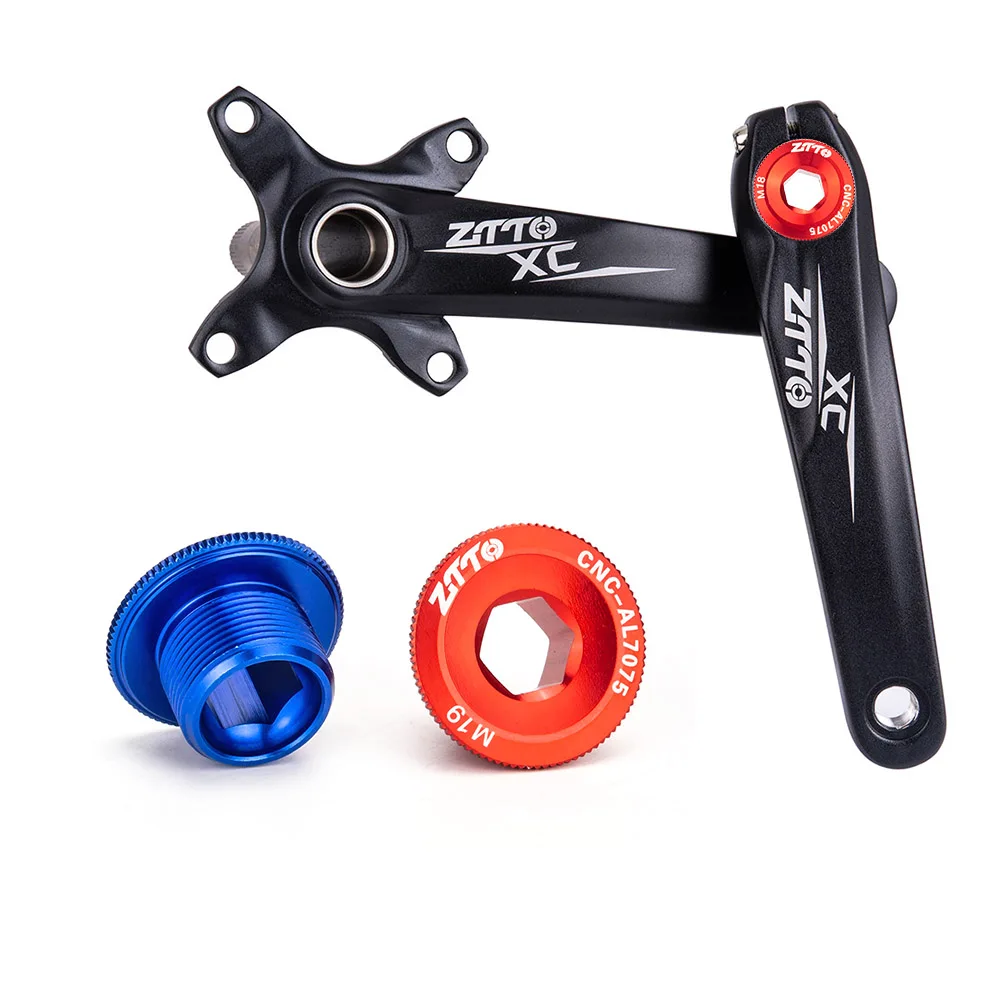 Ztto fahrrad kurbel garnitur aluminiums ch raube kurbel arm schraube kappe 5 farbe m20 m19 m18 universal für mtb rennrad m6000 105 – Detail 3