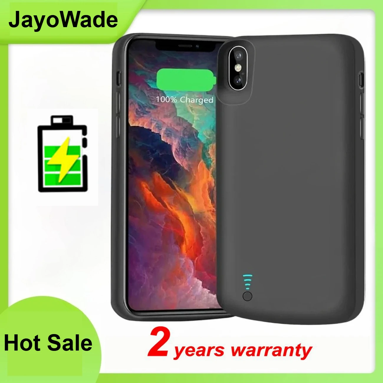 

Заводской чехол для зарядки телефона емкостью 10000 мАч для iPhone X XS XR Xs Max, удлиненный чехол Power Bank для iPhone X XS XR, чехол для зарядного устройства