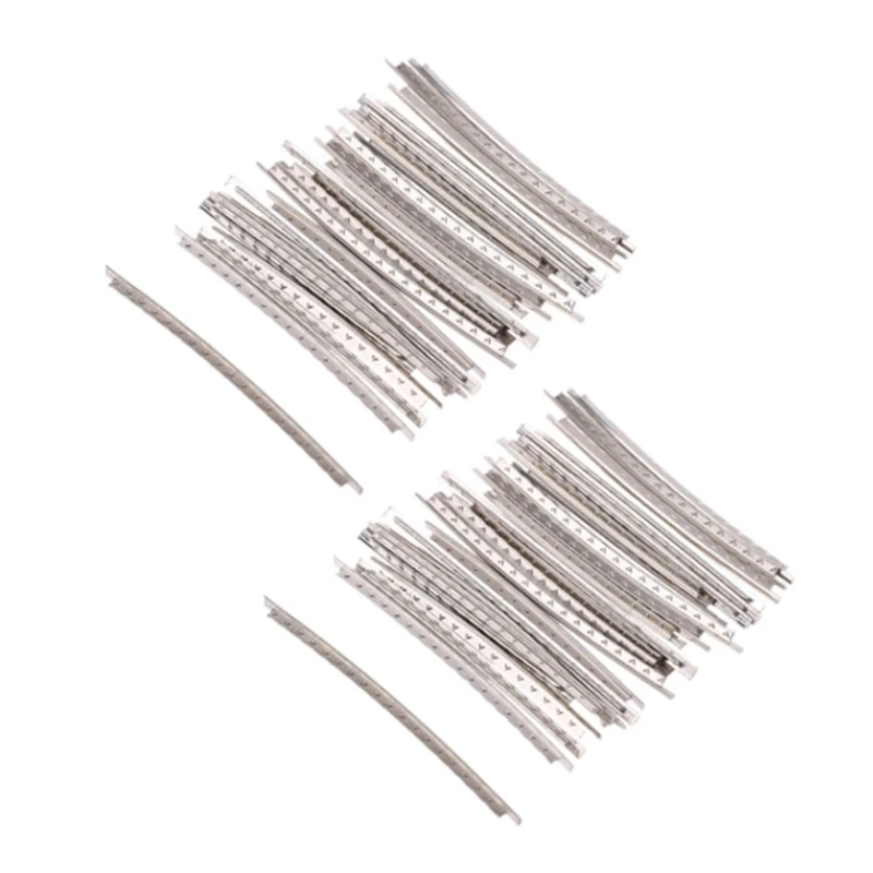 22/24Pcs Guitar Fret Wires 2.2mm 24 Frets Stainless Steel Fretwire Set for Electric Guitar Bass Fingerboard Replacement Y1QE