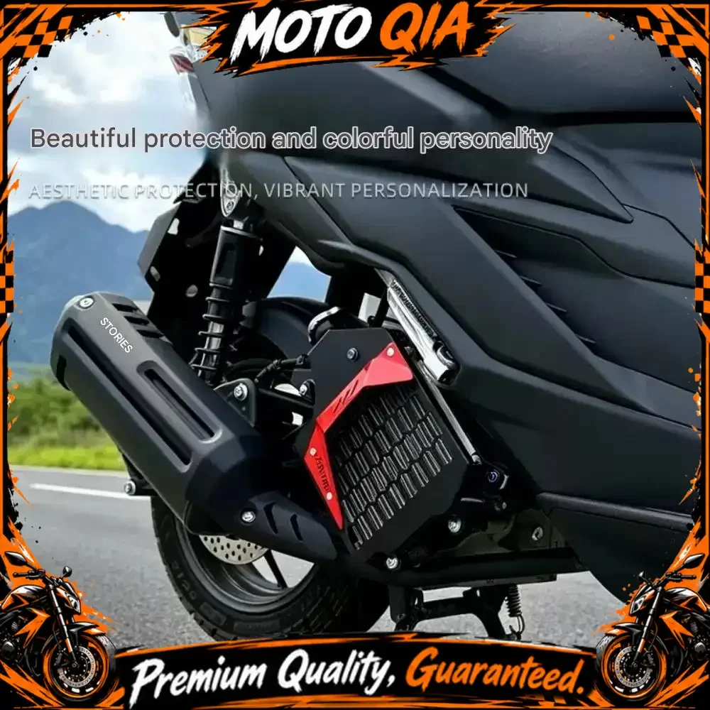 【High Quality】Compatible with ZONTES 125X 150X 150V 125V water tank protective net for modified motorcycle riding accessories.