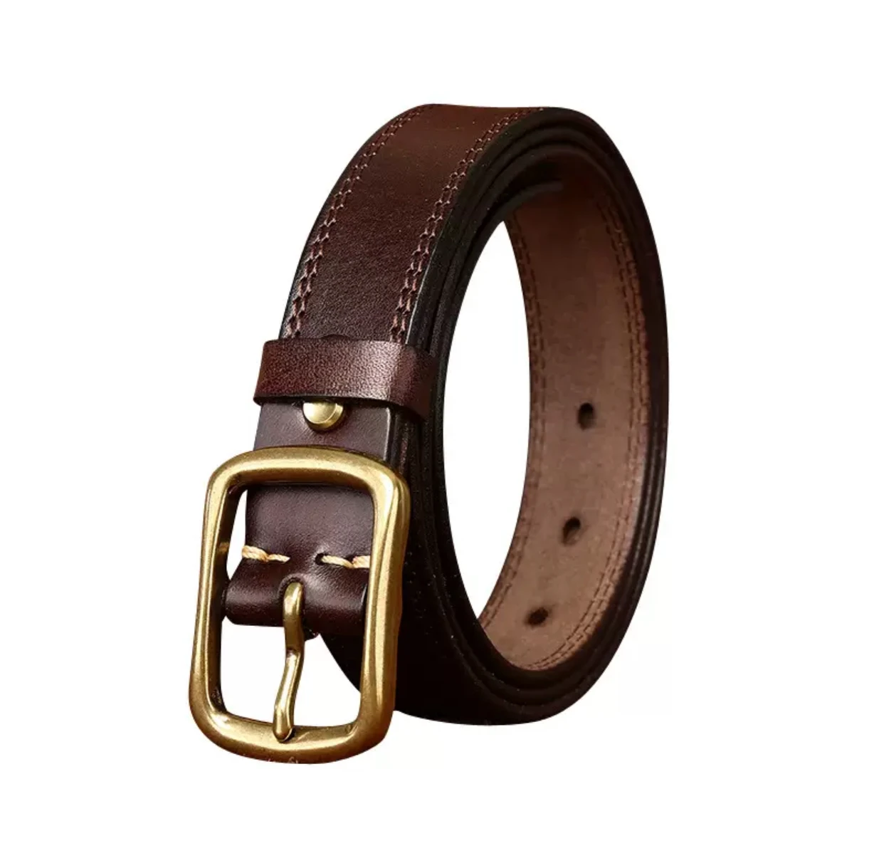 

2.8CM wide luxurious first-class cow leather retro lady style belt women's fashionable and versatile genuine leather belt