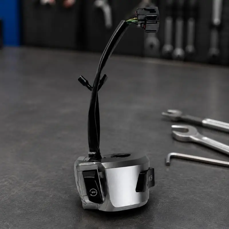 Handlebar Electrical Control Assembly for SCOOPY, 5 A Repair Component with Integrated Wiring Harness and Fitted Coupling D7YA