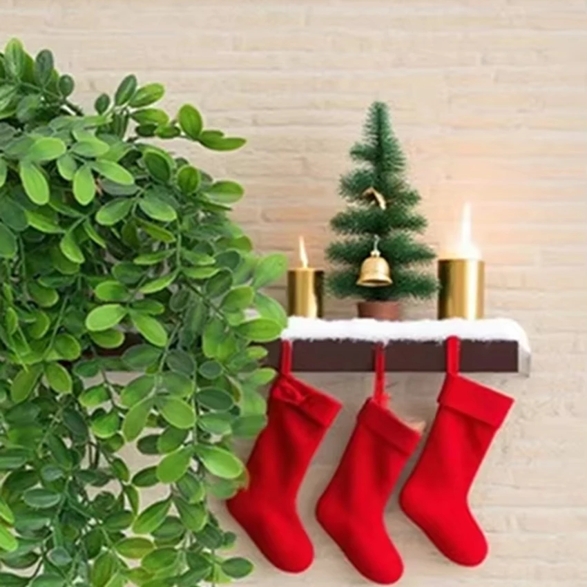 

5Pcs Artificial Ivy Plants Leaf Wedding Outdoor Christmas Home Room Decor UV Protection Balcony Garden Arch Wall Hanging Wreaths