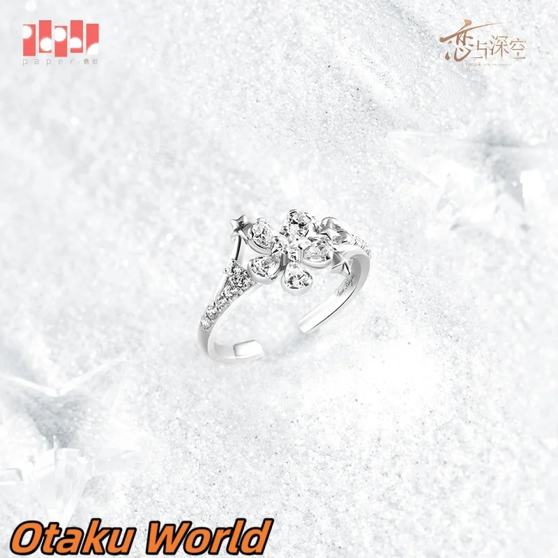 Xavier 독점 맞춤형 반지 오리지널 Merch Love and Deepspace Xavier 코스프레 의상 역할 놀이 애니메이션 ACGN 할로윈 선물