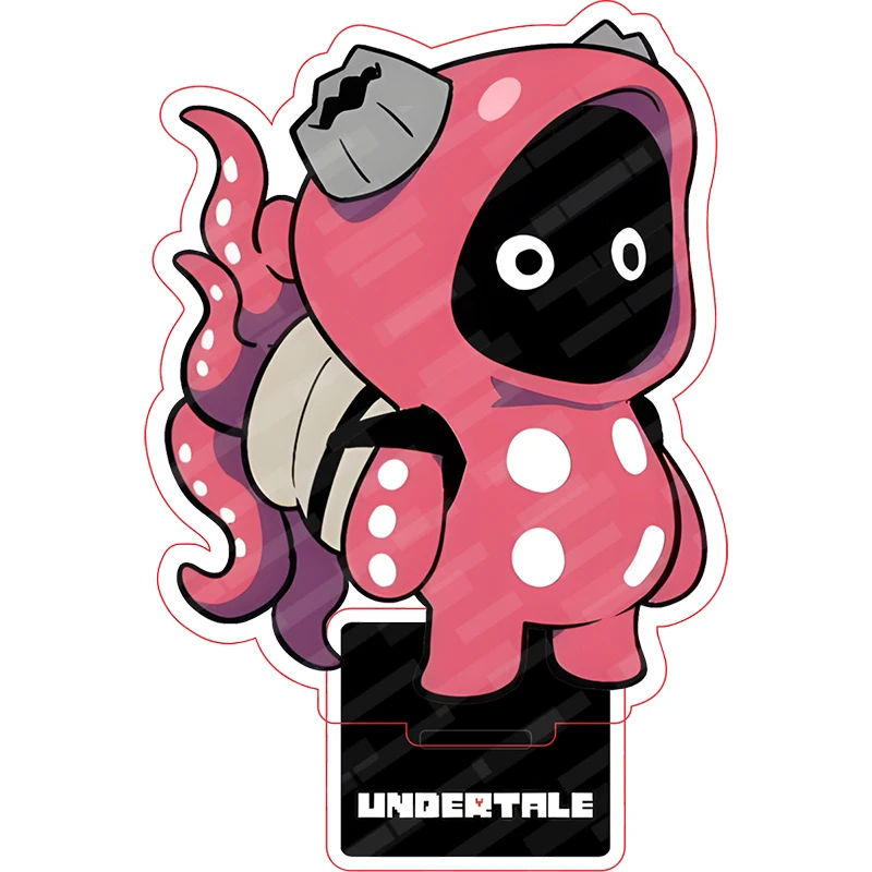 Аниме UNDERTALE Flowey Toriel Papyrus Undyne акриловая стоячая вывеска kawaii вентилятор машина подарки другу 10 см