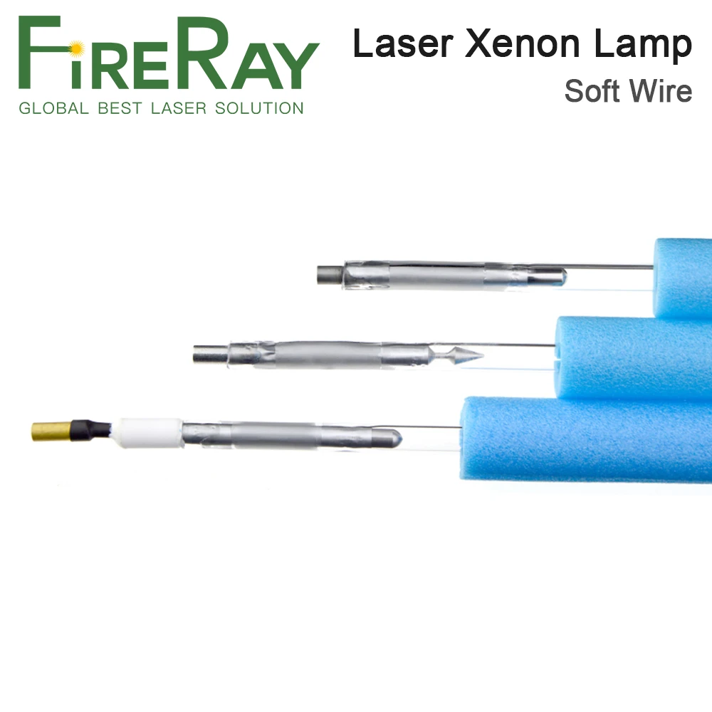 FireRay Laser Soft Wire Xenon Lamp Welding Equipment YAG Laser Tube Xenon Arc Lamp Flash Laser Pulsed Lamp for Marking Machine