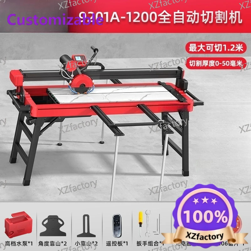 Factory Direct 2026 Top RatedFull Automatic Desktop Stone Cutting Equipment Slate Dustless Chamfer Groove Edge Polishing All-in-