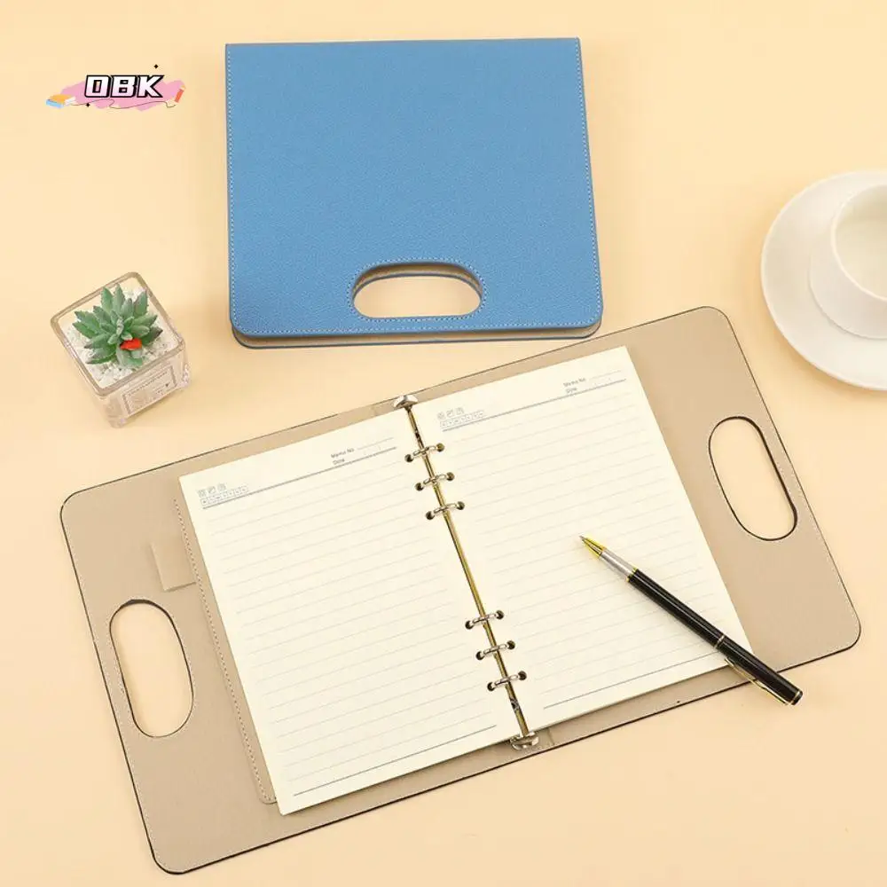 

Multifunction PU Leather A5 Notebook To Do List Diary Loose Leaf Notebook Retro School Supplies Memo Book Girls