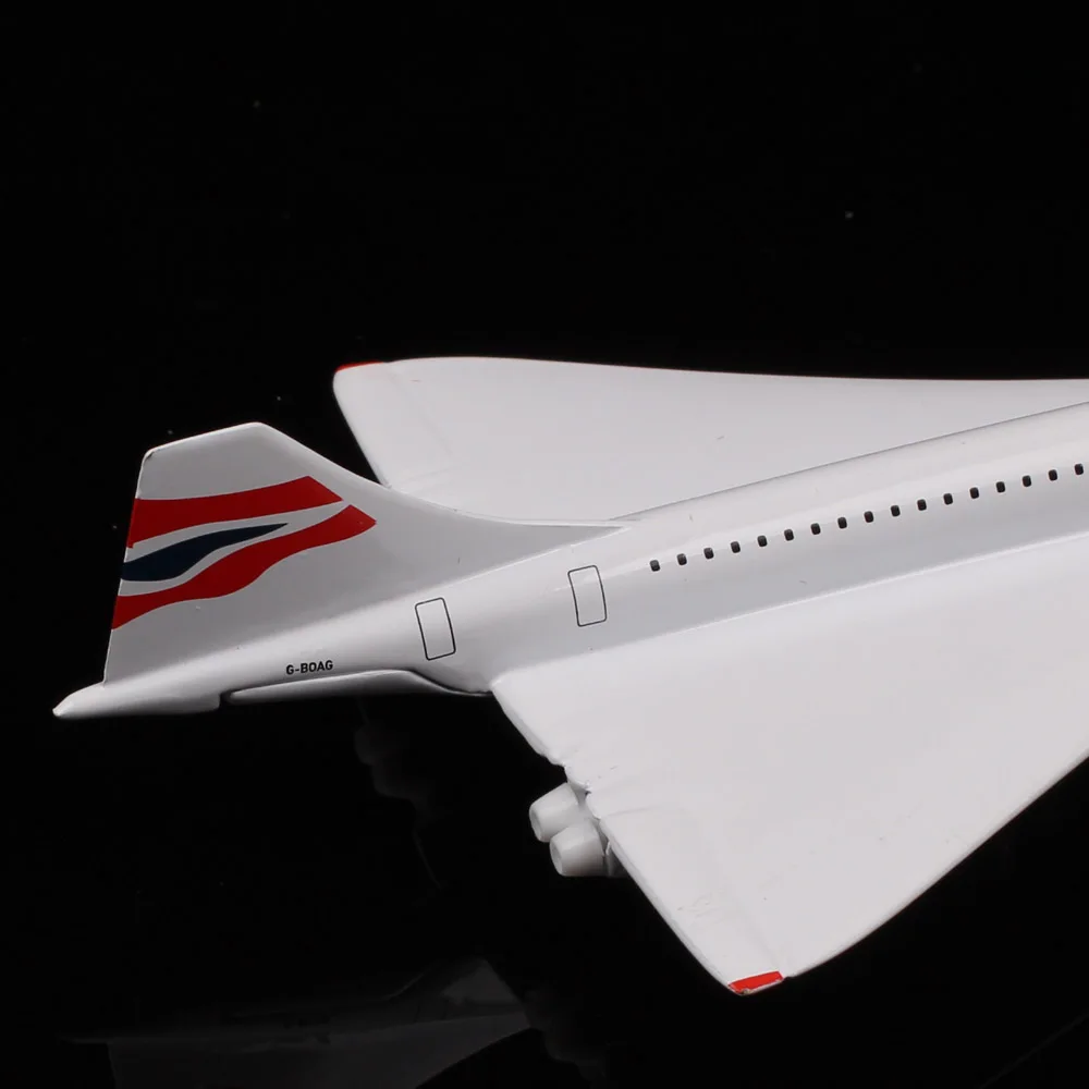 1/330 18cm Corgi GS84008 Best of British Concorde BA Livery Diecast Aircraft Toy Metal Plane Model White Souvenir