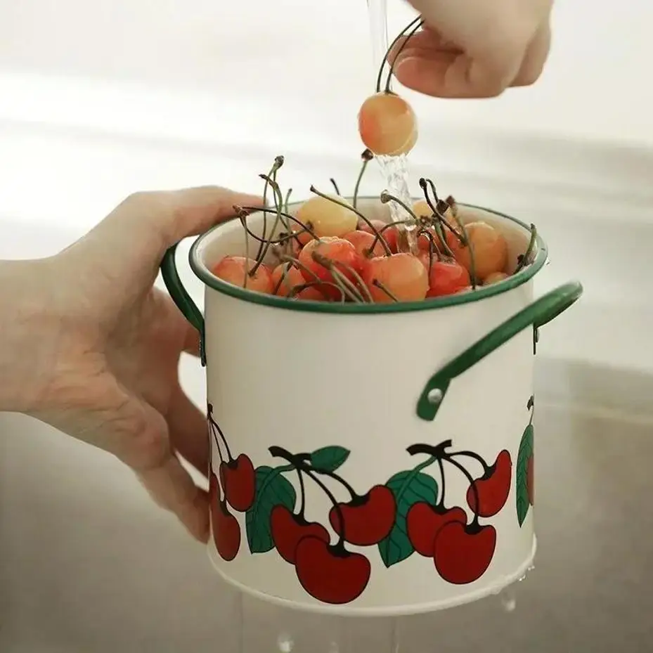 Retro Tableware Storage Bucket Draining Rack With Divider Kitchen Knife And Fork Storage Box Home Decoration For Kitchen Tools