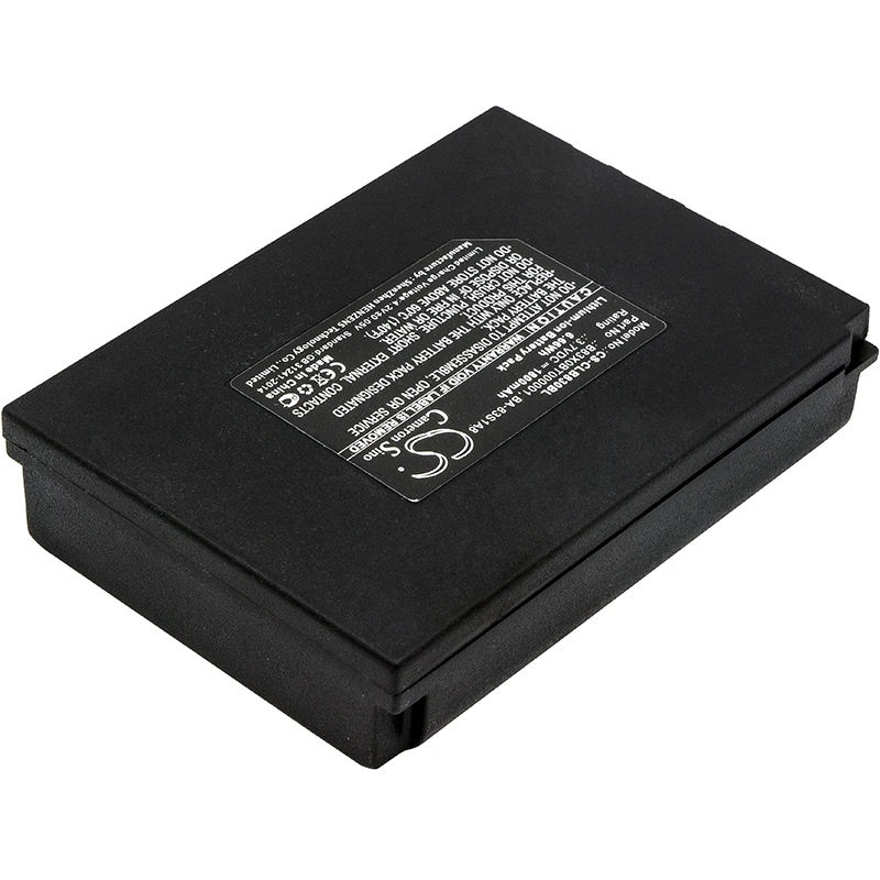 CS Replacement Battery for CipherLab 8300 PN:BA-83S1A8,KB1A371800L86,B8370BT000004,B83X0BT000001,B837GA00131 1800mAh / 6.66Wh