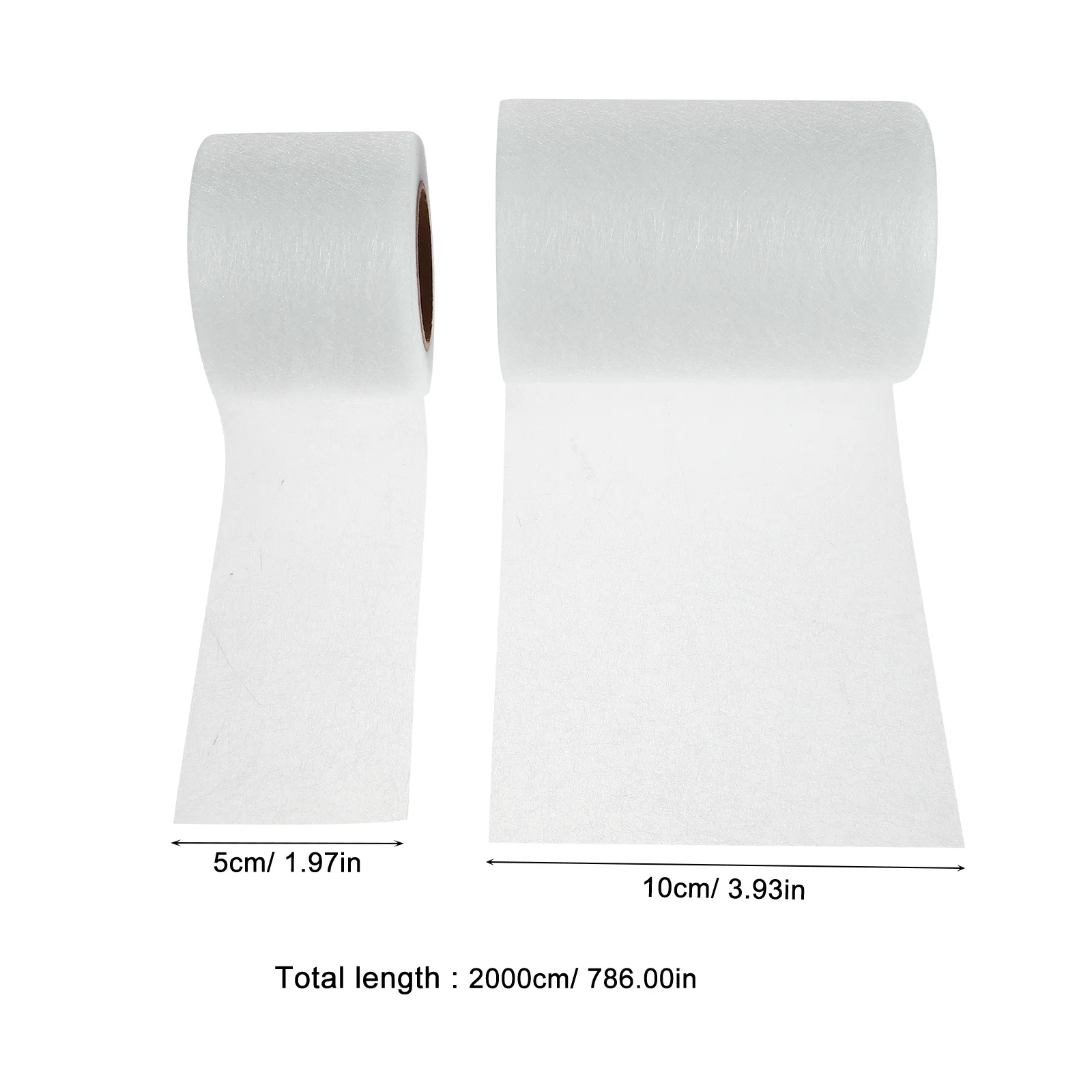 2 قطعة مزدوجة الوجهين منصهر ويب 20 متر الحرارة تذوب لاصق التصحيح للنسيج الترابط خفيفة الوزن الحديد على الخياطة Interfacing بها بنفسك الحرفية #4