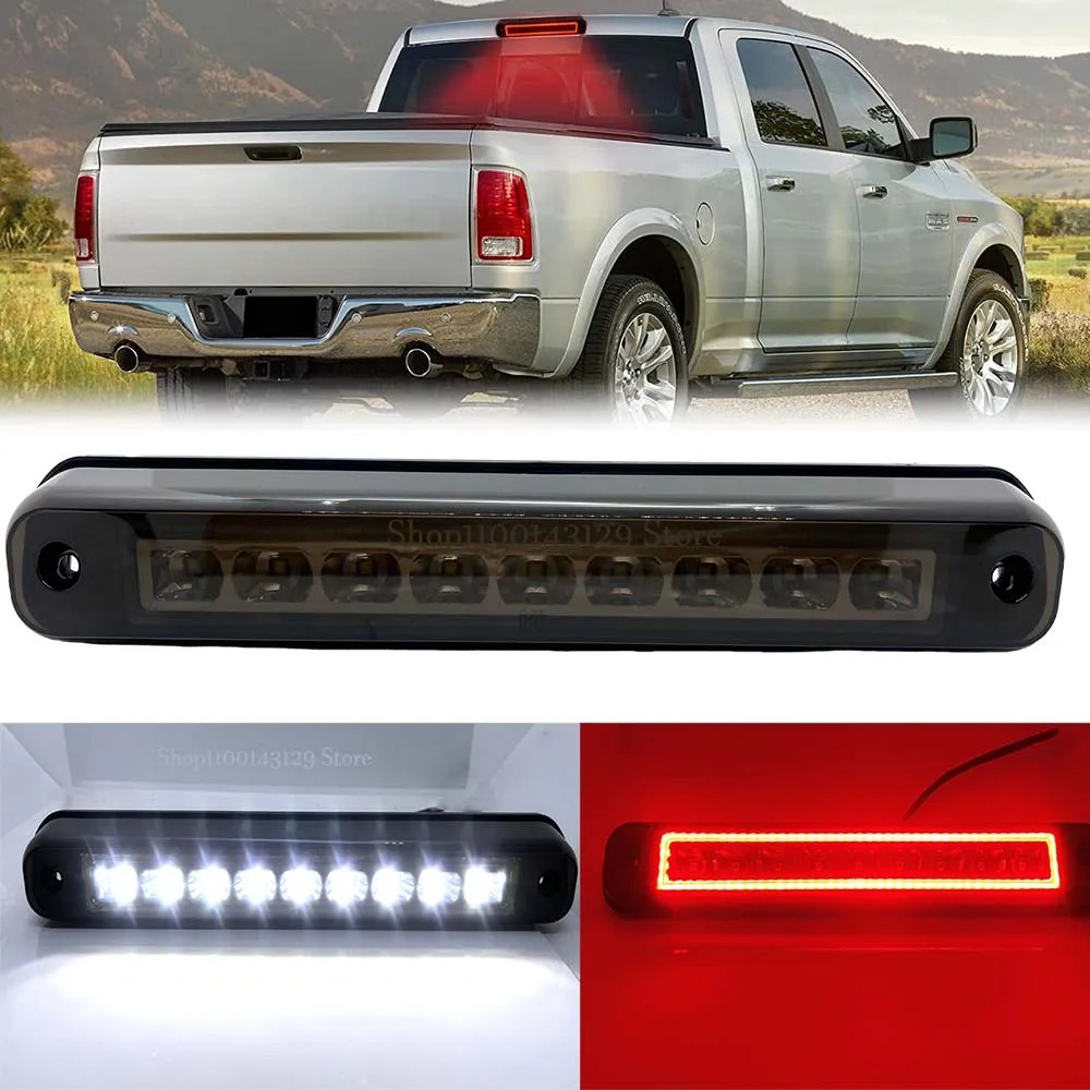 

3rd Third Brake Light For 1988-1999 Chevrolet GMC C1500 C2500 K1500 K2500 Silverado Blazer LED Cargo Lamp High Mount Stop Lamp