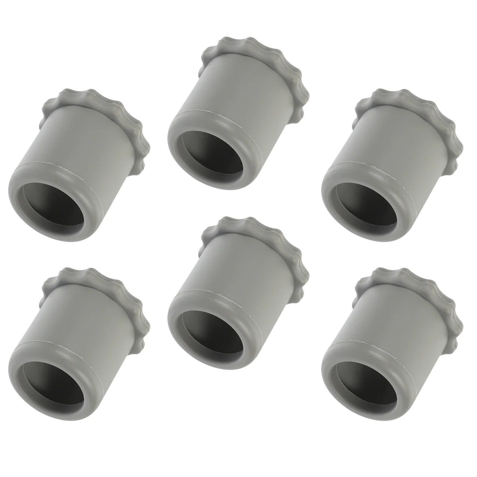 

6Pcs Microphone Bottom Rod Sleeves Skidproof Decorative Protection for Long Time Use Mic Bottom Rod Sleeve Mic Protection Sleeve