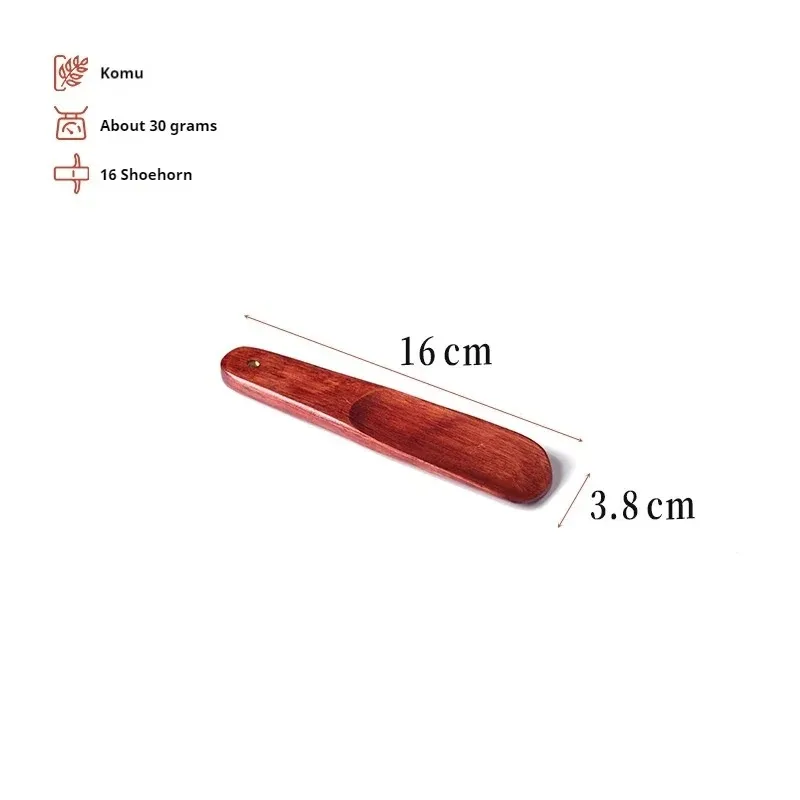 1Pc Solid Wood Short Shoe Horn 16-40cm for Elderly Pregnant Women Home Hotel Shoe Helper
