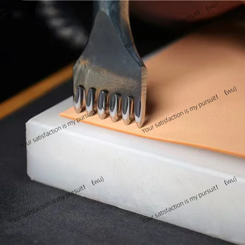 Olive chopping, fine grinding and changing chopping, fine polishing and sharp between teeth, handmade DIY leather punching 10061