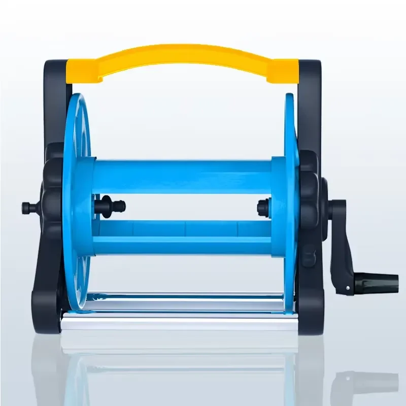 High-Cost New Outdoor Plastic PP Water Hose Cart 20m Garden Hose Reel Storage Rack Portable Manufacturer Wholesale Connector