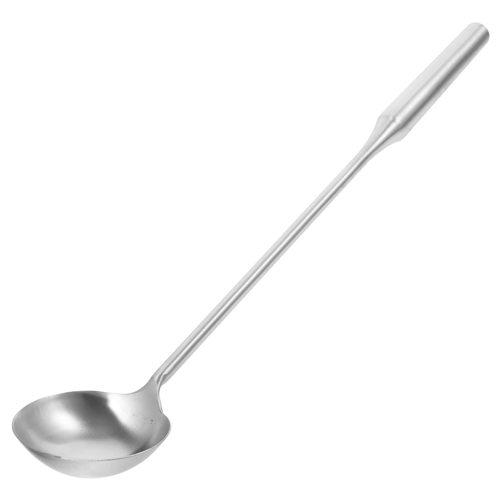 

Long Handle Ladle Spoon Stainless Steel Kitchen Water Scoop Soup Cooking Utensil Serving Spoon Protective Heat Resistant