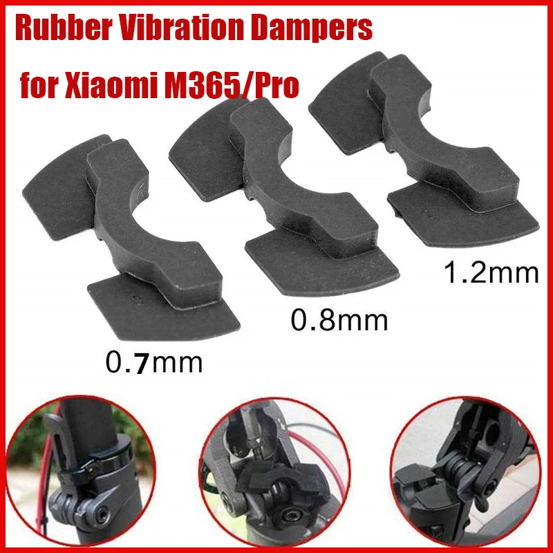 Rubber Vibration Dampers for Xiaomi M365 1S Pro Electric Scooter Accessories Damping Rubber Light weight Dampeners Spacer Parts