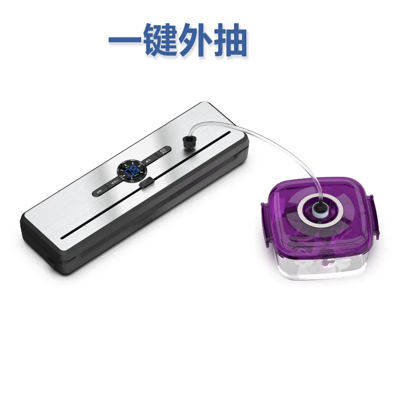 Multifunctional Automatic Vacuum Packaging Machine, Small Sealer for Food Preservation, Home & Commercial Use