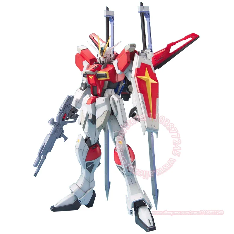 BANDAI MG 1/100 SWORD IMPULSE GUNDAM Assembled Model Children's Toy Ornaments Decoration Birthday Gift Action Figures Peripheral