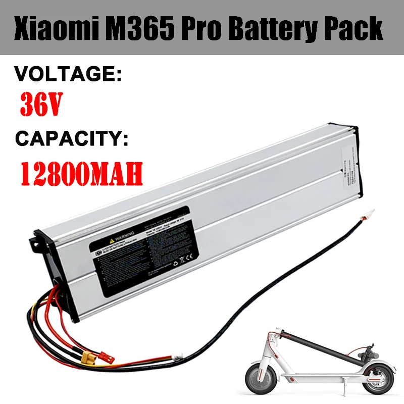 For Xiaomi Scooter Lithium Battery 36V M365pro scooter Flat Car Folding Car Built in Battery 12.8Ah