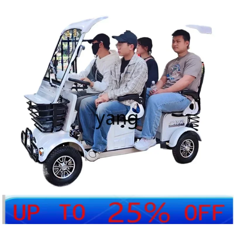 LTT household elderly transportation special power battery car scenic sightseeing car