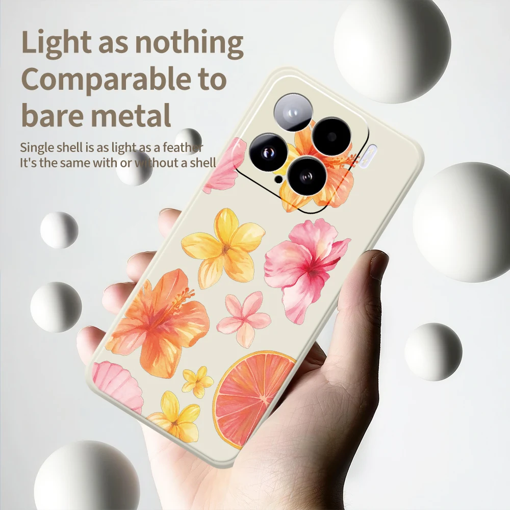 حافظة واقية للهاتف على شكل زهرة ريترو لهاتف Xiaomi Mi 15 Ultra Mi 14T 11T Pro حافظة لهاتف Xiaomi Mi 13T Pro Mi 11T Pro من السيليكون