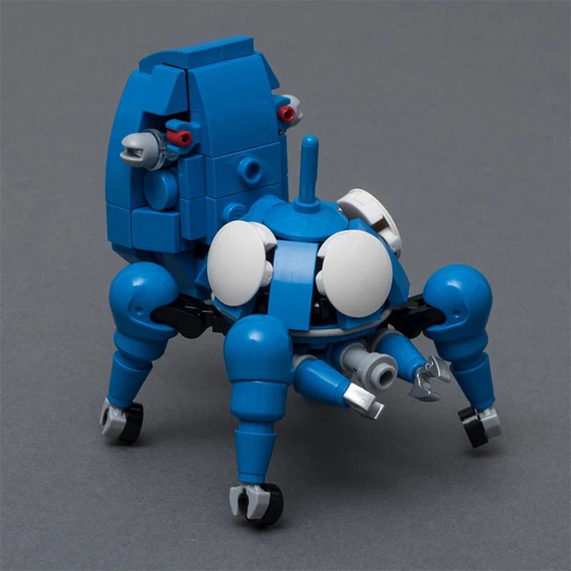 MOC Cartoon Tachikoma For Ghost in the Shell Building Blocks Kit Intelligent Vehicle Mehca Robot Bricks Model Toys DIY Kid Gifts