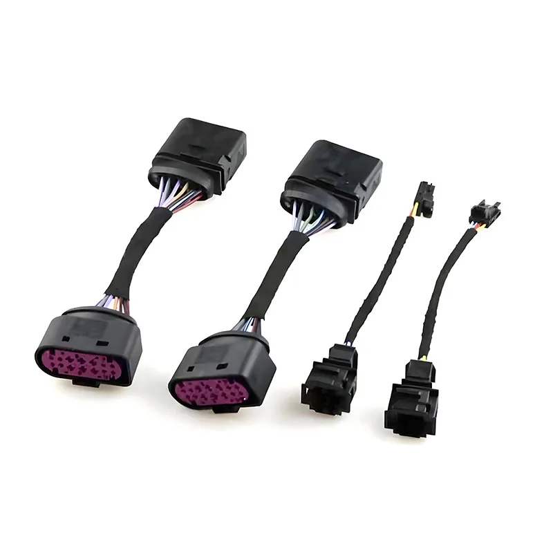 Retrofit facelift LCI tail head light cable adaptor For Q5 8R Pre 2008-2012