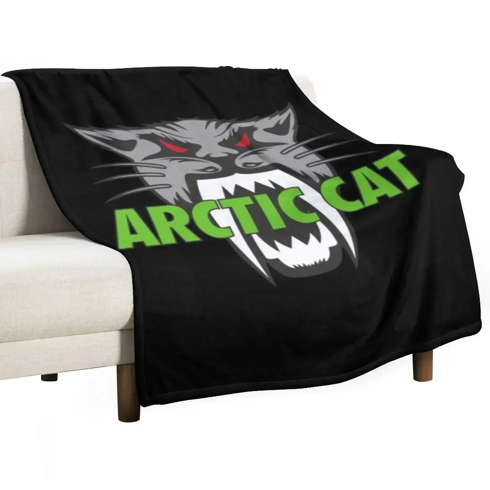 

arctic cat Throw Blanket Decorative Throw Soft Beds Baby Blankets