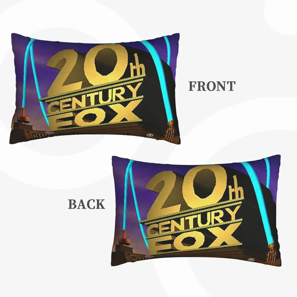 20th Century Fox Rectangle Pillowcase Cushion Cover Decor Bedroom Bed Home Comfort Throw Pillow