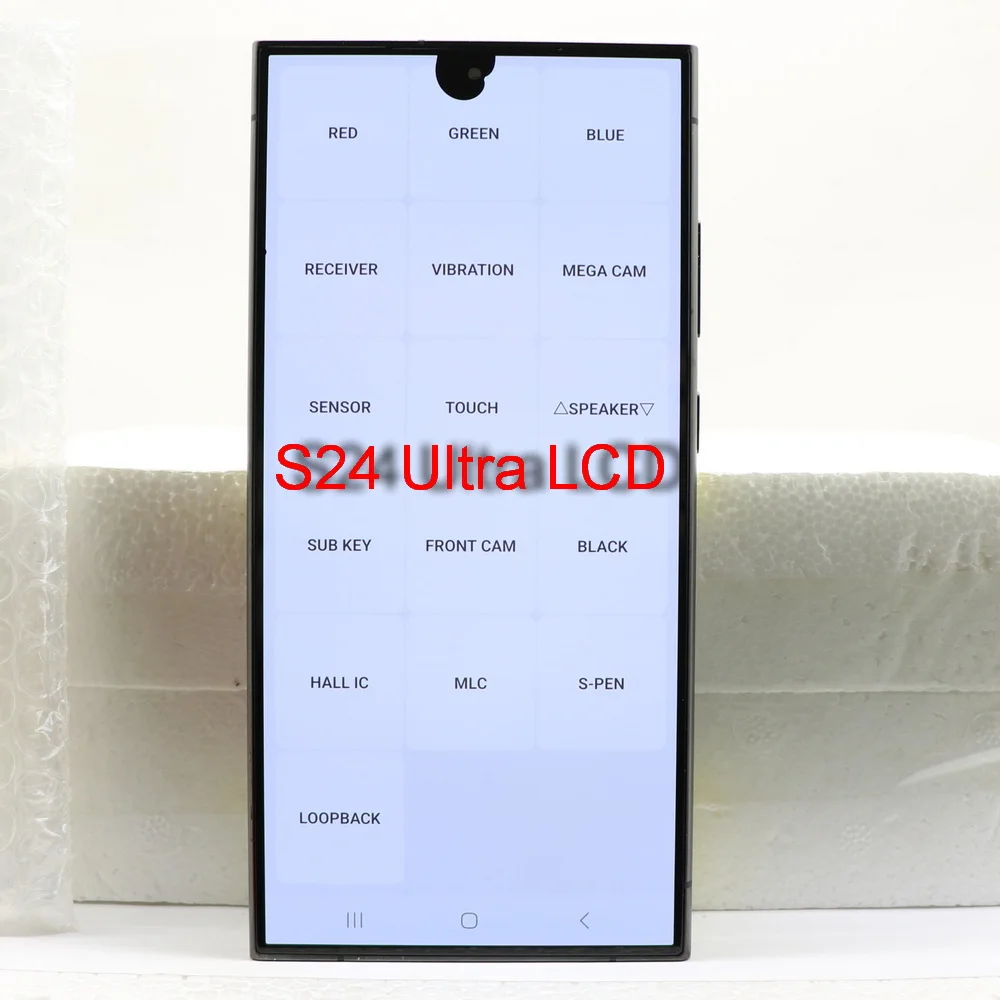 Ecran-super-amoled-pour-samsung-galaxy-s24-ultra-5g-lcd-s928-s928u-ecran-tactile-avec-digitiseur-l'ecran-presente-des-defauts-avec-cadre